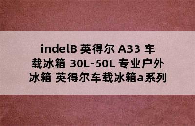 indelB 英得尔 A33 车载冰箱 30L-50L 专业户外冰箱 英得尔车载冰箱a系列